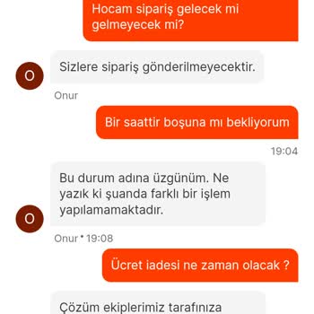 Migros Teslim Edilmeyen Sipariş Teslim Edildi Olarak Girilip Param Alındı.