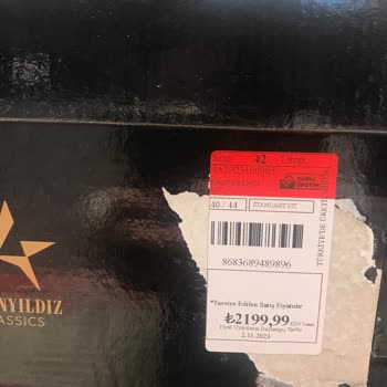 Altınyıldız Classics Kasada Fiyatının Değiştiğini Öğrendim Kırmızı Etiketli Ürünün