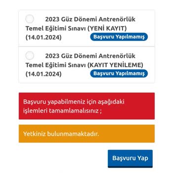 Anadolu Üniversitesi Yetkiniz Bulunmamaktadır Hatası