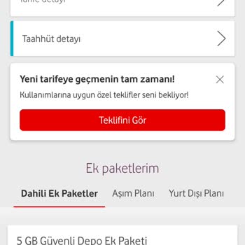 Vodafone Haksız Yere Faturamı Yükseltmek İstiyor