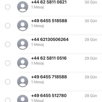 Vodafone Bahis Sitelerinden Gelen SMS +44 Ve +49