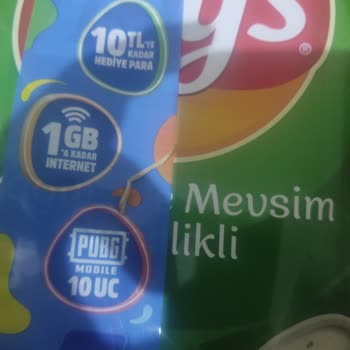 Lays Cips Paketinde Kıymık
