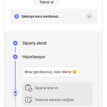Leafhome Sipariş Kargolanmaması