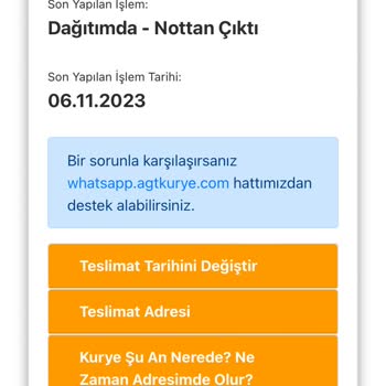 AGT Kurye (aynigunteslim.com) İletişime Kimse Geçmiyor, Kargo Süresi