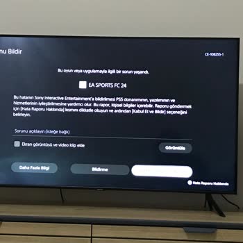 EA Sports Ps 5 Hata Kodu Ce108255-1