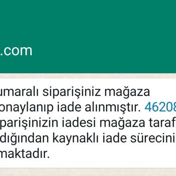 Wnt.com.tr Ücret İadesi Yapılmadı