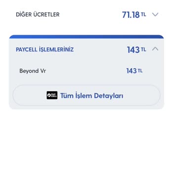 Beyond VR Faturama Yansıyan Para.