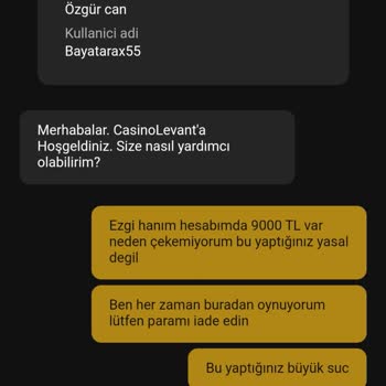 CasinoleVant Eksik Para Yatırma