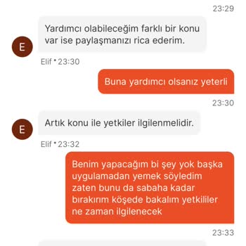 Migros Yemek Siparişi İadesi