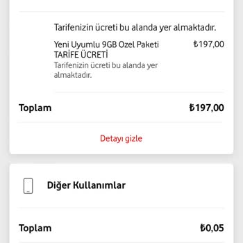 Vodafone Habersiz Tarife Ücreti Artırıyor