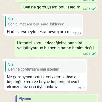 Viyamo Para İadesi Yok Diyorlar Para İademi İstiyorum