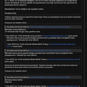 Media Markt İade Sorunu Çıkartıyor Trendyol Yardımcı Olmuyor