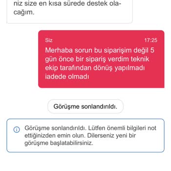 Yemek Sepeti Sipariş Eksikliği