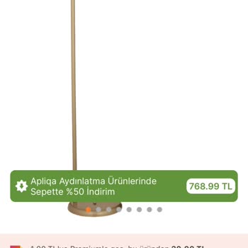 Apliqa Avize Satıcısı Müşteriye Karşı Aldatıcı Satış Uygulamasında Bulunuyor