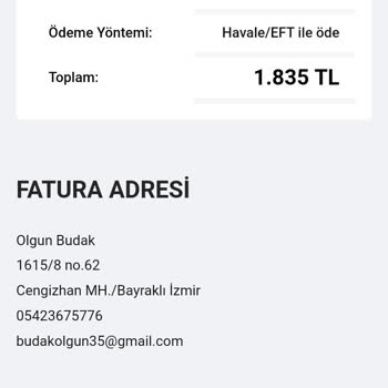 Sıfır Bir Home Mobilya İletişim Yok Ulaşılmıyor