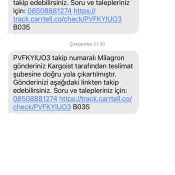 Milagron Siparişim Teslim Edilmedi. 8 Gündür.