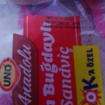 UNO Anadolu Tam Buğdaylı Sandviç Ekmeklerinin Küflü Olması