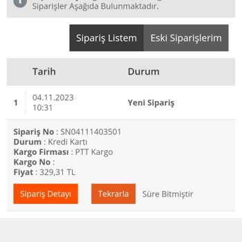 PTT Kargo İsem Yayınevi Kargo Takip Numaramdan Sonuç Alamıyorum