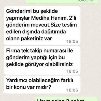 Hepsiburada 3 Ad Eksik Ürün Geldi