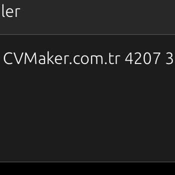 Cvmaker.com.tr Hesabımdan Para Çekildi