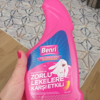 Benri Leke Çıkarıcı Gömleği Mahvetti