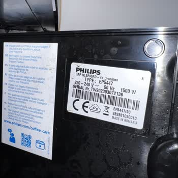 PHILIPS Ev Aletleri Philips 5447/90 Kahve Makinesi Arızası