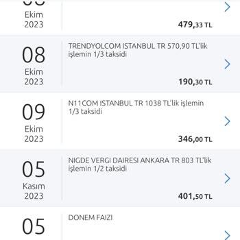 Yapı Kredi Kredi Kartı Ekstresi Dönem Sonu Faizi Sebepsiz