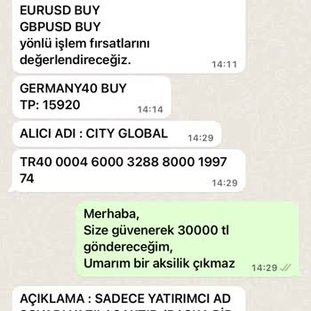 Sermaye Piyasası Kurulu (SPK) City Global Paramı Geri Vermiyor. Artık Cevap Ta Vermiyorlar.