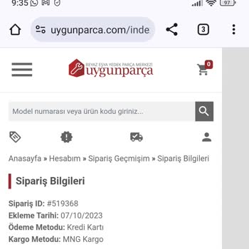 Uygunparca.com Uygun Parça Firması Mağduriyeti
