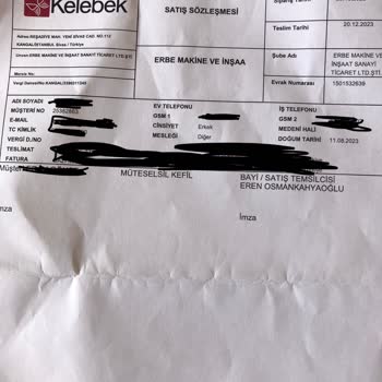 Kelebek Mobilya Ödeme Alınıp Sipariş Oluşturulmaması