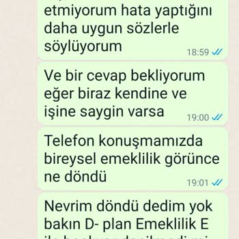 Agesa Hayat Ve Emeklilik Satış Temsilcisi İş Yerine Gelip Yanıltıyor