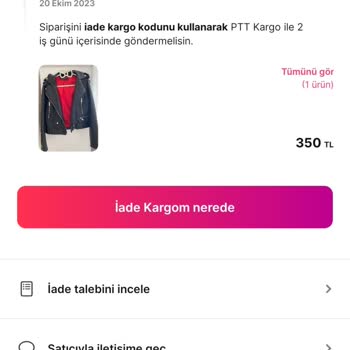 Gardrops İade İşlminde Hep Sorun Olması