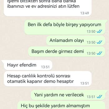 Finans Kuruluşları Adıyla Dolandırıcılık Yardım Vakfı IBAN Ve Kimlik Bilgilerimi Alınması