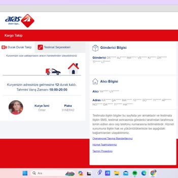 Aras Kargo Siparişi Bilerek İadeye Düşürüyor
