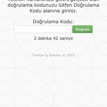 İŞKUR SMS Gelmeme Sorunu