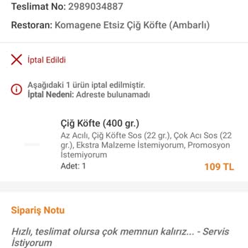 Trendyol Teslim Edilmeyen Ürünün Ücret İadesi