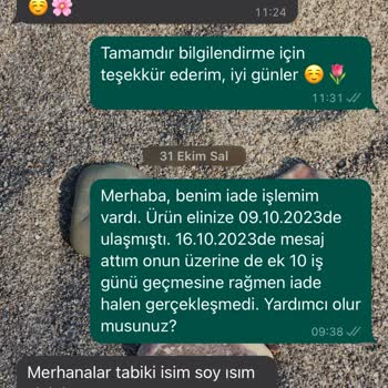 Basic&me Ürünü İade Etmeme Rağmen Para İadesi Yapılmadı