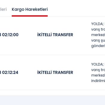 Aras Kargo Ürün Kayıp Depo Depo Dolaşıyor