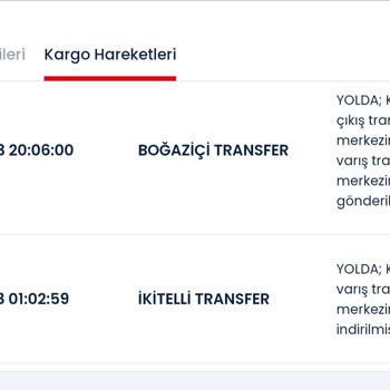 Aras Kargo Ürün Kayıp Depo Depo Dolaşıyor