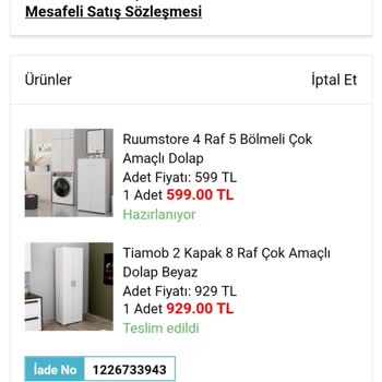 A101 2 Aydır Aldığım Ürünü Kargoya Vermediler