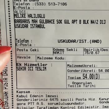 PTT Kargo Paketim Teslim Edilmedi