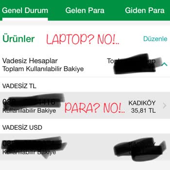 EasyCep 4'uncu Gün Para Yok