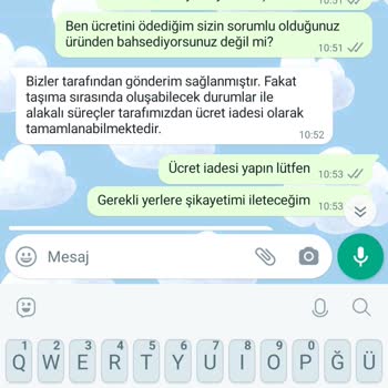 Pull And Bear Ürün Teslimat İlgisizliği