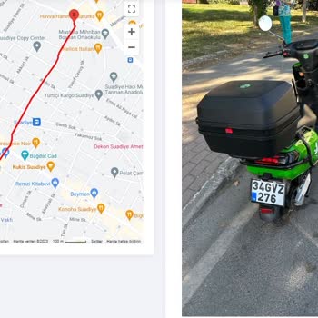 Martı Moped Park Cezası