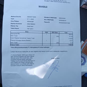 Tüvtürk Şikayet Kredi Kartı