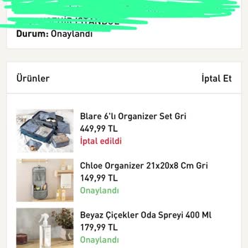 English Home Ürünü İptal Etti