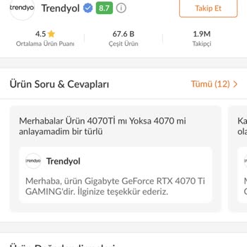 Trendyol Başka Ürün Gönderdi Ve Yanlış Bilgilendirdi.