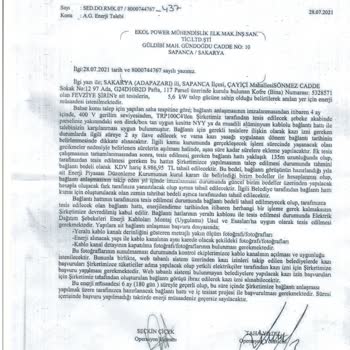 SEDAŞ 3 Yıldır Elektrik Bağlayamadı Hala İlk Sıradayız