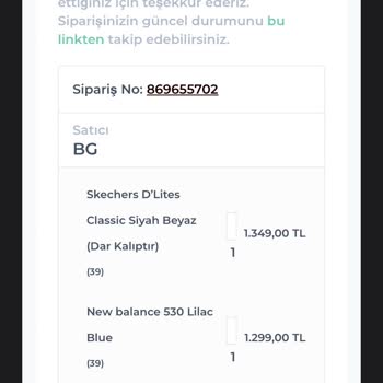 B&G Sportive Geciken Teslimatta Yaşanan Mağduriyet