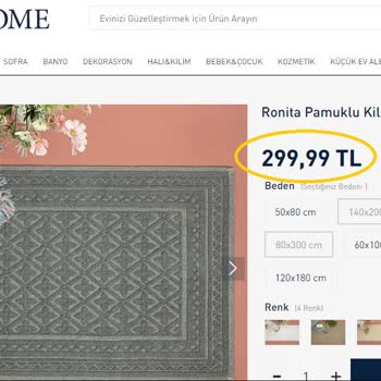 English Home Fiyatı Yükseltip İndirim Varmış Gibi Satış Yapılması!